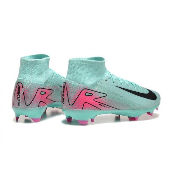 Nike Mercurial Superfly 10 Elite FG Black and Pink Men's Football Boots