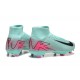 Nike Mercurial Superfly 10 Elite FG Black and Pink Men's Football Boots