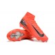 Nike Mercurial Superfly 10 Elite FG Black and Red Men's Football Boots