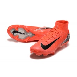 Nike Mercurial Superfly 10 Elite FG Black and Red Men's Football Boots