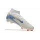 Nike Mercurial Superfly 10 Elite FG Blue and White Men's Football Boots