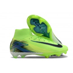 Nike Mercurial Superfly 10 Elite FG Green and Black Men's Football Boots