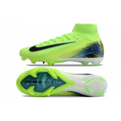 Nike Mercurial Superfly 10 Elite FG Green and Black Men's Football Boots