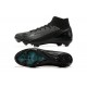 Nike Mercurial Superfly 10 Elite FG Men's Black and Grey Football Boots