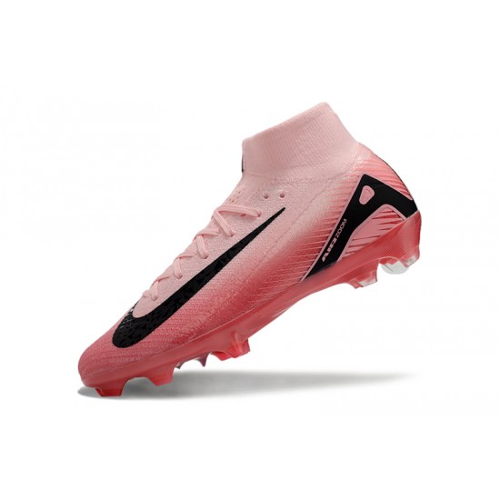 Nike Mercurial Superfly 10 Elite FG Men's Black annd Pink Football Boots