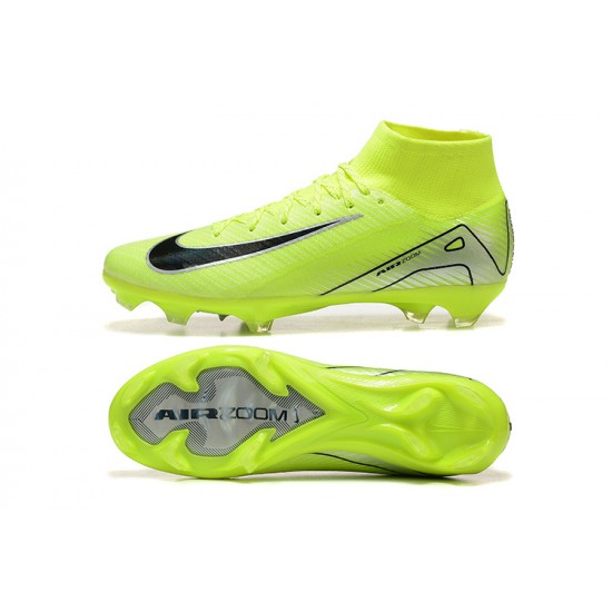 Nike Mercurial Superfly 10 Elite FG Men's Neongreen Football Boots