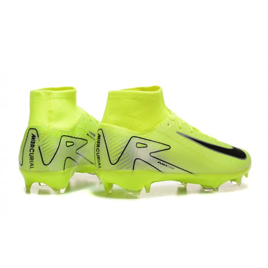 Nike Mercurial Superfly 10 Elite FG Men's Neongreen Football Boots