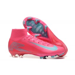 Nike Mercurial Superfly 10 Elite FG Men's Pink Blue Football Boots