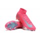 Nike Mercurial Superfly 10 Elite FG Men's Pink Blue Football Boots