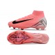 Nike Mercurial Superfly 10 Elite FG Men's Pink and Black Football Boots