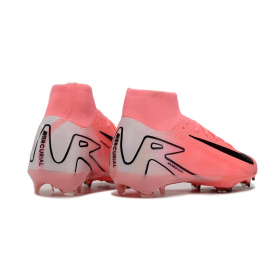 Nike Mercurial Superfly 10 Elite FG Men's Pink and Black Football Boots