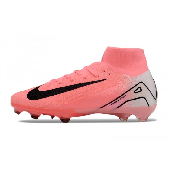 Nike Mercurial Superfly 10 Elite FG Men's Pink and Black Football Boots