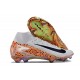 Nike Mercurial Superfly 10 Elite FG Men's White and Orange Football Boots