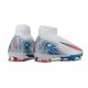 Nike Mercurial Superfly 10 Elite FG Men's White and Pink Football Boots