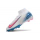 Nike Mercurial Superfly 10 Elite FG Men's White and Pink Football Boots