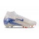 Nike Mercurial Superfly 10 Elite FG White Bule Men's Football Boots