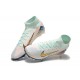 Nike Mercurial Superfly 10 Elite FG White and Gold Men's Football Boots