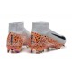 Nike Mercurial Superfly 10 Elite FG White and Orange Men's Football Boots