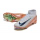 Nike Mercurial Superfly 10 Elite FG White and Orange Men's Football Boots