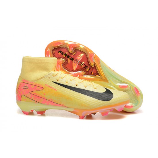 Nike Mercurial Superfly 10 Elite FG Yellow Pink Men's Football Boots