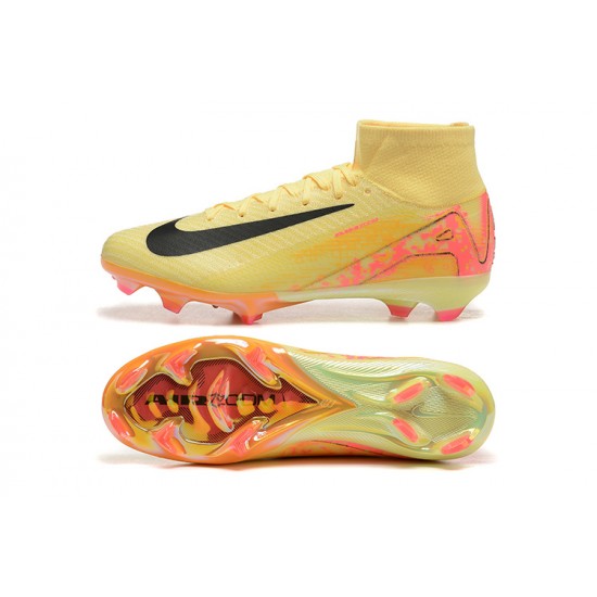 Nike Mercurial Superfly 10 Elite FG Yellow Pink Men's Football Boots