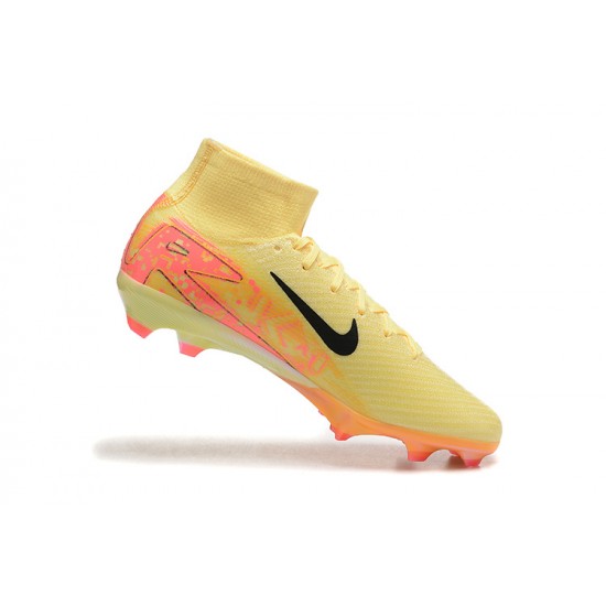 Nike Mercurial Superfly 10 Elite FG Yellow Pink Men's Football Boots