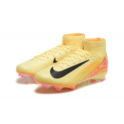 Nike Mercurial Superfly 10 Elite FG Yellow Pink Men's Football Boots