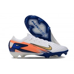 Nike Mercurial Vapor 16 Elite FG Men's White and Blue Football Boots