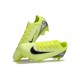 Nike Mercurial Vapor 16 Elite FG Men's Neongreen and Black Football Boots