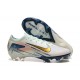 Nike Mercurial Vapor 16 Elite FG Men's White and Gold Football Boots