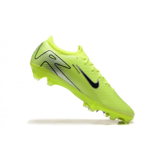 Nike Mercurial Vapor 16 Elite FG Neongreen and Black Men's Football Boots