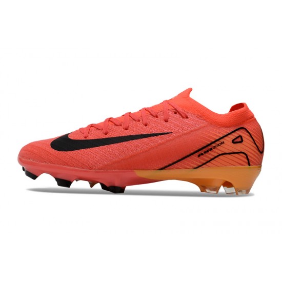 Nike Mercurial Vapor 16 Elite FG Orange and Black Men's Football Boots