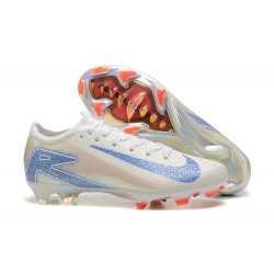 Nike Mercurial Vapor 16 Elite FG White and Blue Men's Football Boots