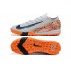 Nike Mercurial Vapor 16 Elite TF Men's Orange and White Football Boots