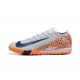 Nike Mercurial Vapor 16 Elite TF Men's Orange and White Football Boots