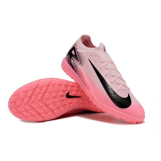 Nike Mercurial Vapor 16 Elite TF Men's Black and Pink Football Boots