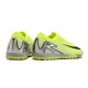 Nike Mercurial Vapor 16 Elite TF Men's Chartreuse Grey Football Boots