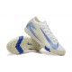 Nike Mercurial Vapor 16 Elite TF Men's White and Blue Football Boots