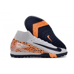 Nike Mercurial Superfly 10 Elite TF White Orange Football Boots