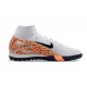 Nike Mercurial Superfly 10 Elite TF White Orange Football Boots