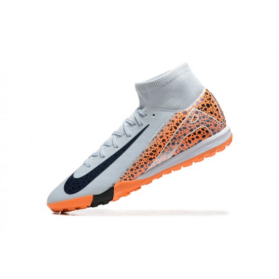 Nike Mercurial Superfly 10 Elite TF White Orange Men's Football Boots