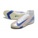 Nike Mercurial Superfly 10 Elite TF White and Blue Football Boots