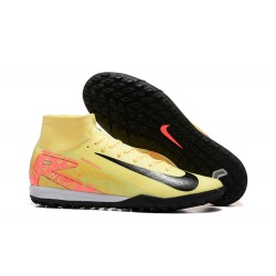 Nike Mercurial Superfly 10 Elite TF Yelleow Black Men's Football Boots