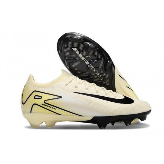 Women/Men Nike Mercurial Vapor 16 Elite FG Beige Football Boots