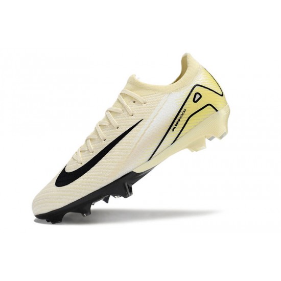 Women/Men Nike Mercurial Vapor 16 Elite FG Beige Football Boots