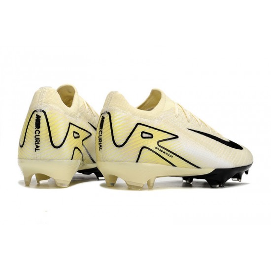 Women/Men Nike Mercurial Vapor 16 Elite FG Beige Football Boots