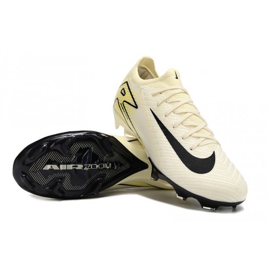 Women/Men Nike Mercurial Vapor 16 Elite FG Beige Football Boots