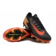 Women/Men Nike Mercurial Vapor 16 Elite FG Black Orange Football Boots