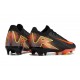 Women/Men Nike Mercurial Vapor 16 Elite FG Black Orange Football Boots