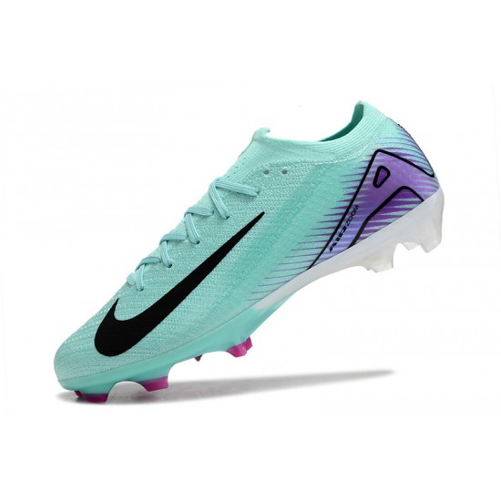 Women/Men Nike Mercurial Vapor 16 Elite FG Black and Purple Football Boots